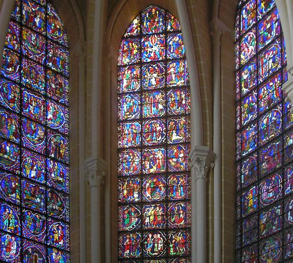 Cathdrale de Chartres : vitraux.