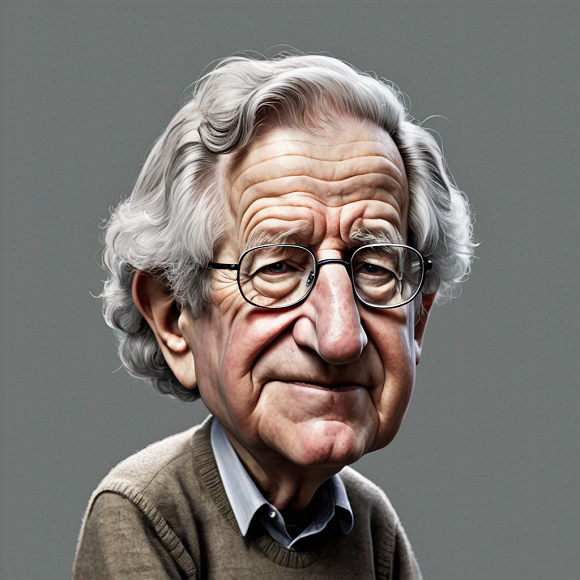 Noam Chomsky.