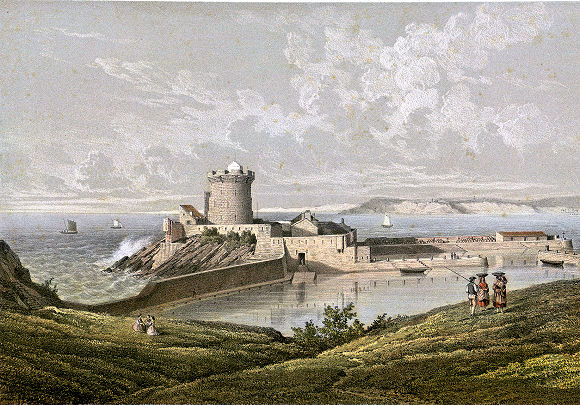 Ciboure : le fort de Socoa.