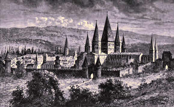 L'Abbaye de Cluny.