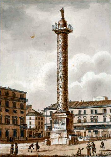 Rome : colonne antonine.