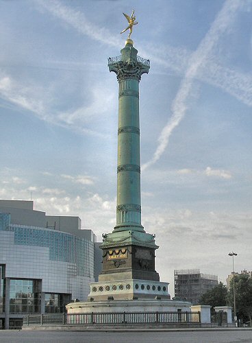 La colonne de Juillet,  Paris.