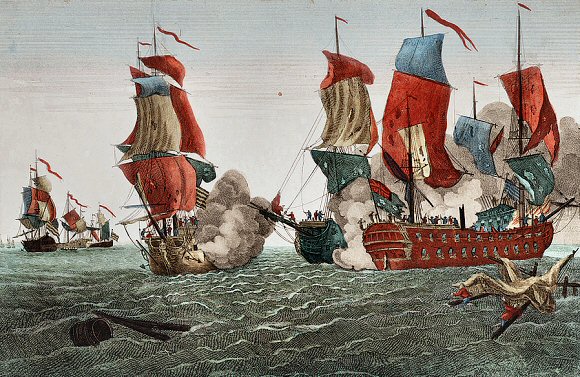 Combat naval entre Paul Jones et Pearson.