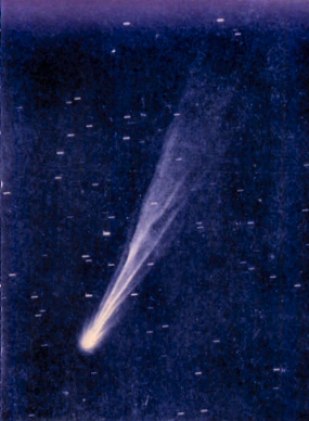 La comète de Morehouse, en 1908.