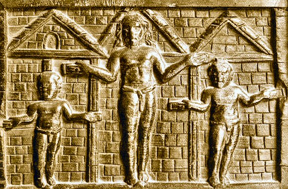 Romme : Crucifixion à l'église Sainte-Sabine de l'Aventin.