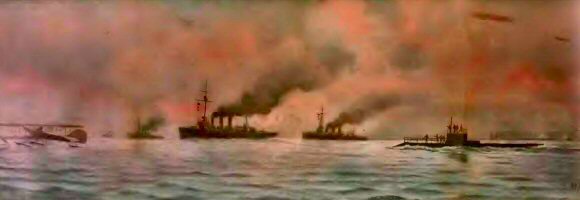 Malfroy : Raid aérien et bataille navale de Cuxhaven (1914).