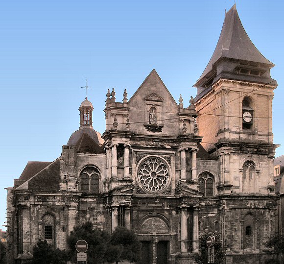 Dieppe : église Saint-Rémy.
