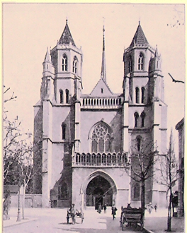 Eglise saint-Benigne, à Dijon.