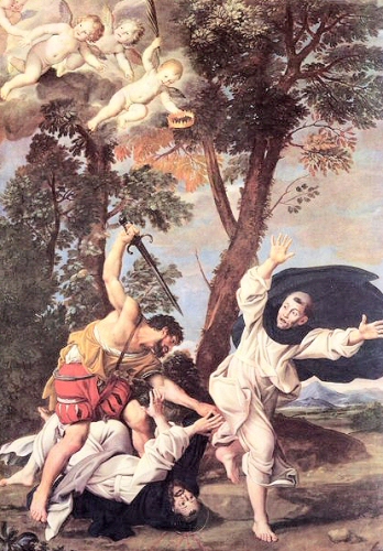 Dominiquin : la Mort de Saint Pierre.