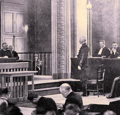 Dreyfus devant le conseil de guerre.