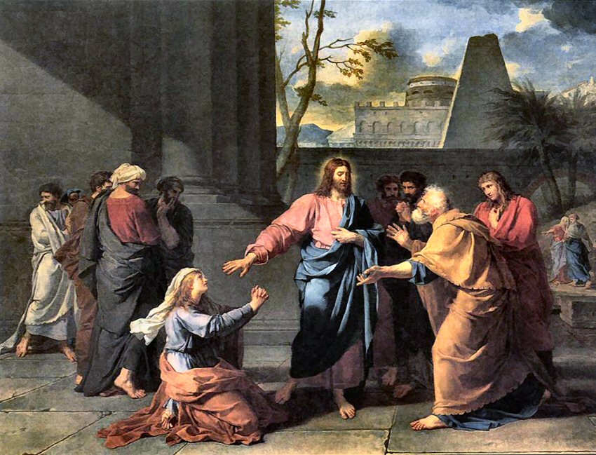 Drouais : le Christ et la Cananenne.
