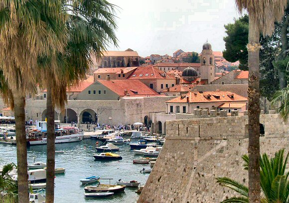 Port de Dubrovnik, en Croatie.
