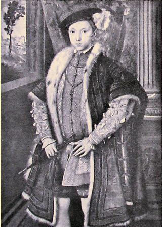 Holbein : Edouard VI Tudor.
