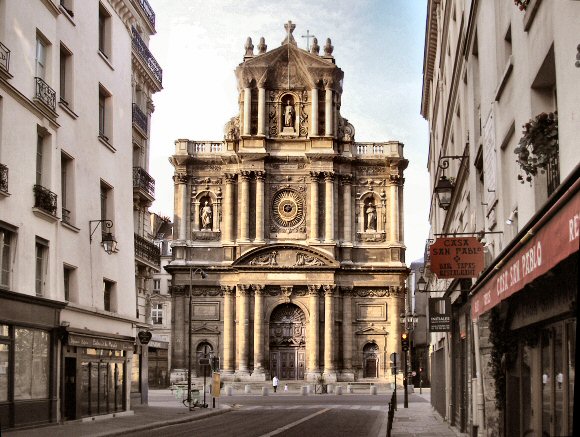 Eglise Saint-Louis et Saint-Paul, à Paris (4e arrondissement).
