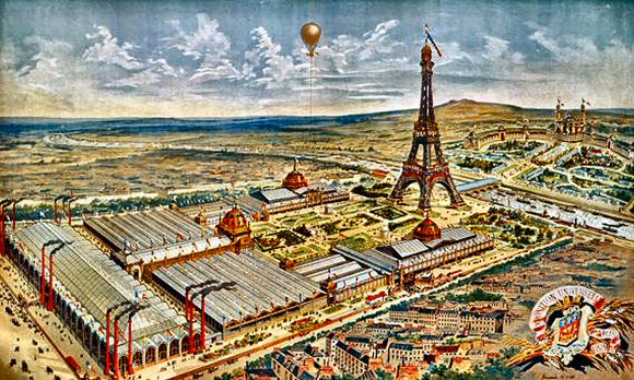 L'exposition universelle de 1889 à Paris.