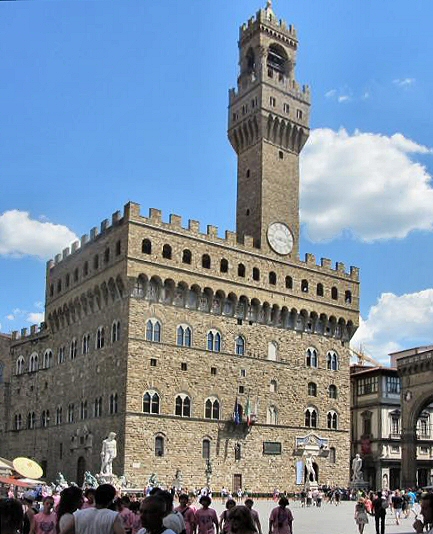 Florence : Palazzo Vecchio.