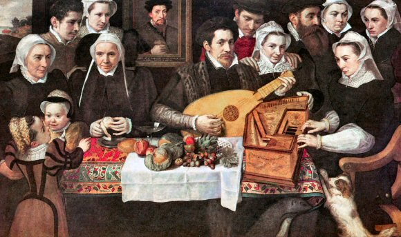 Frans Floris : La famille van Berchem.