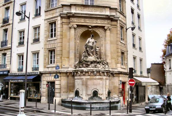 La fontaine Cuvier,  Paris (5e arrondissement).