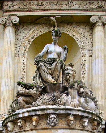 La fontaine Cuvier,  Paris (5e arrondissement).