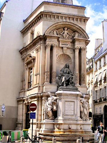 Fontaine Molire,  Paris.