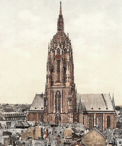 Francfort : la cathédrale.