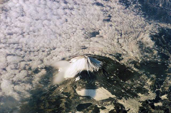 Le mont Fuji, au Japon.