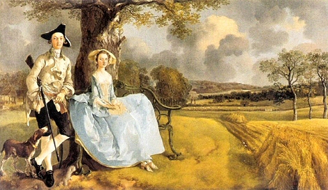 Gainsborough : M. et Mme Andrews..