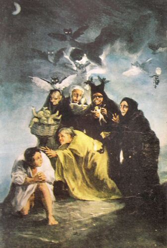 Goya : sorcières.