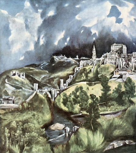 Vue de Tolède, par Le Greco.