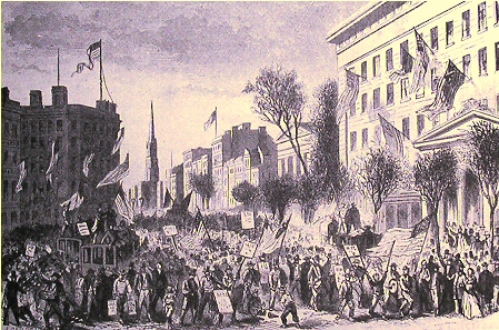Broadway, 1864.