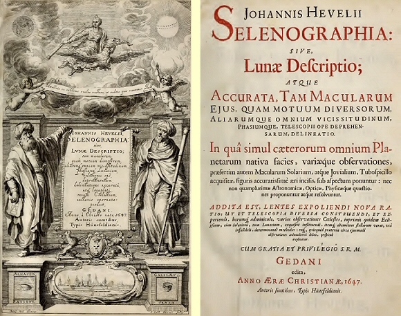 Hévélius : Selenographia.