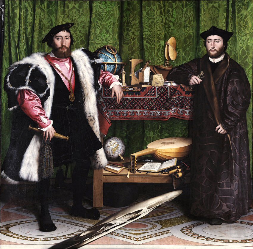 Holbein : les Ambassadeurs.