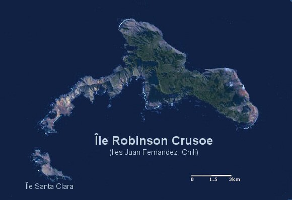 Ile Robinson Crusoé.