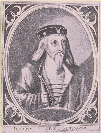Jacques I, roi d'Ecosse.