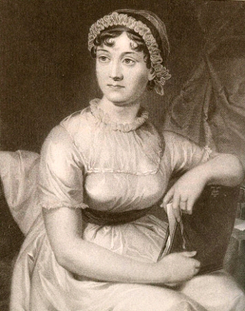 Portrait de Jane Austen.