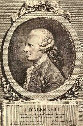 Jean Le Rond d'Alembert.