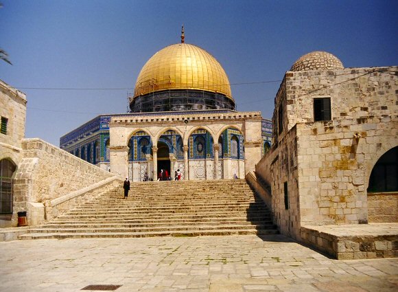 Jérusalem : le Dôme du Rocher.