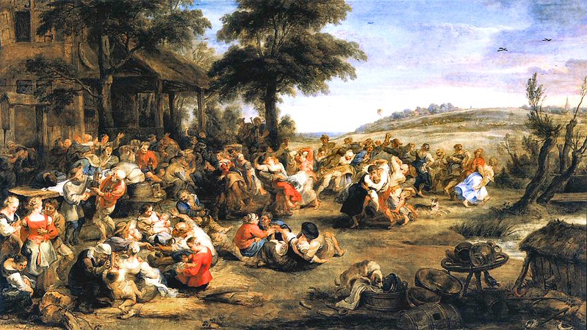 La Kermesse, par Rubens.