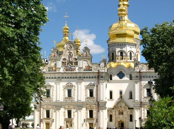 Kiev : la cathédrale de la Dormition (Lavra).