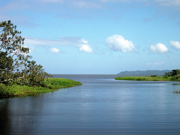Le lac Nicaragua.