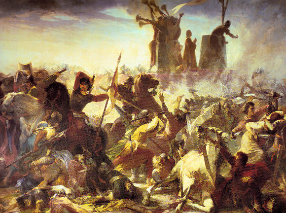 Amos Cassoli : la bataille de Legnano.