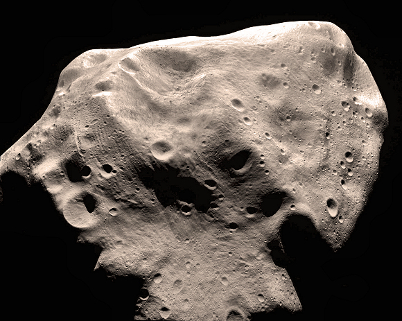 Asteroide Lutetia.