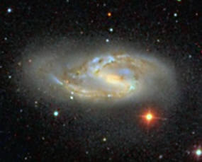 La galaxie M 66.