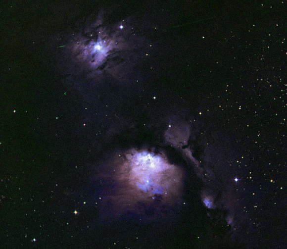 Messier 78, dans la constellation d'Orion.