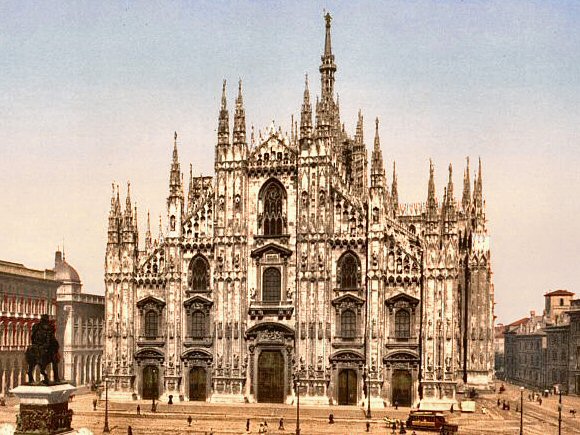 Photo de la cathédrale de Milan.
