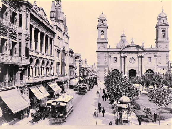 Montevideo vers 1900.