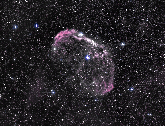 NGC 6888 : nébuleuse du Croissant