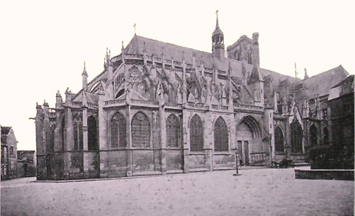 Nevers : cathédrale Saint-Cyr.