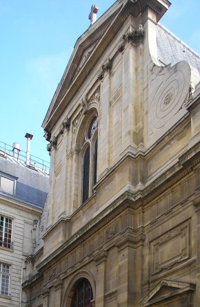 Eglise des Blancs-Manteaux,  Paris (4e arrondissement).