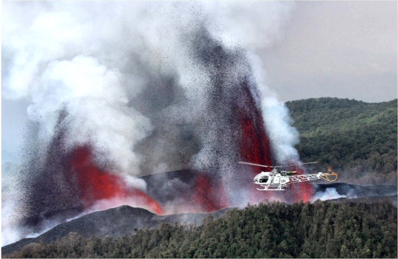 Eruption du Nyamuragira.